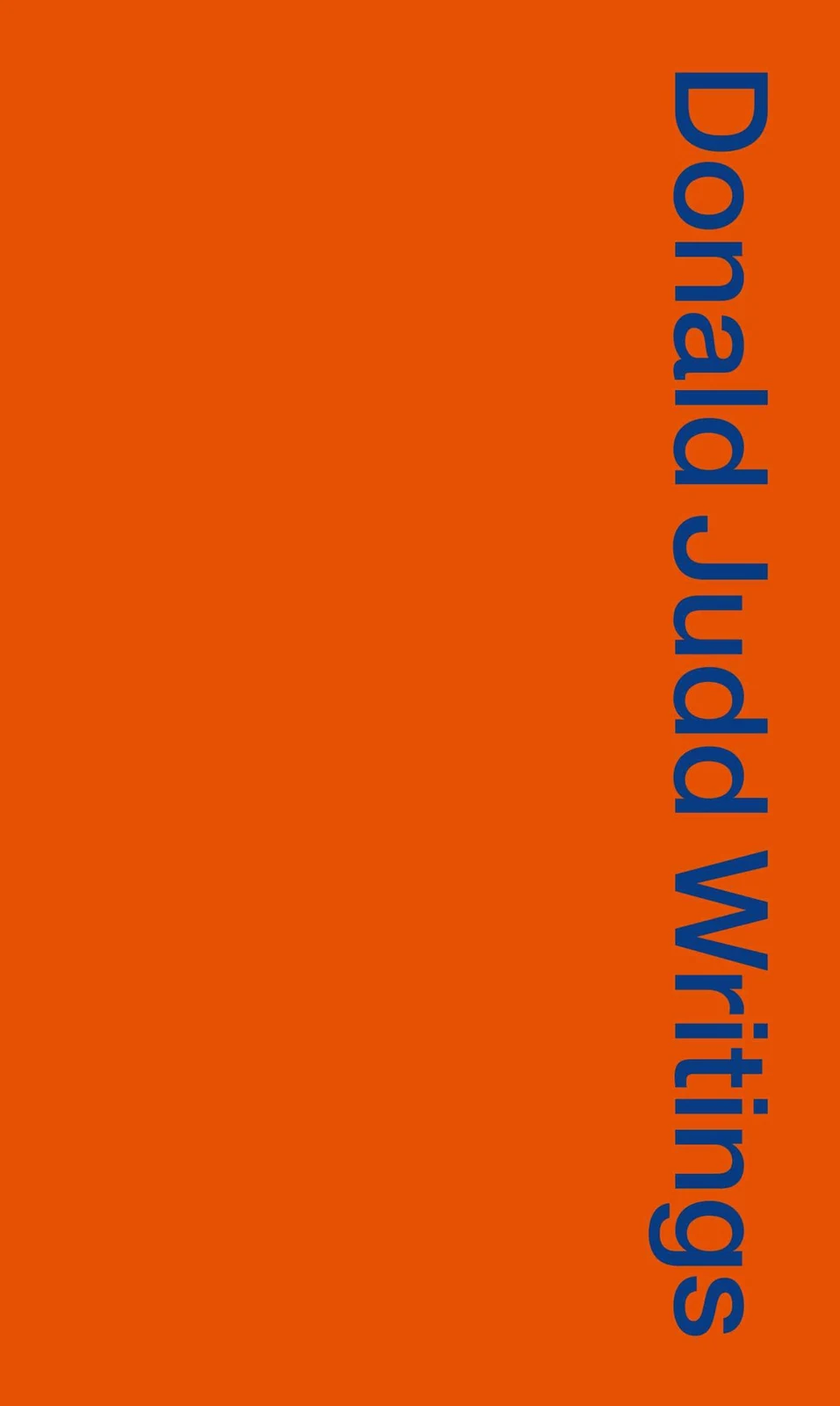 Donald Judd Writings by Idea House 3.