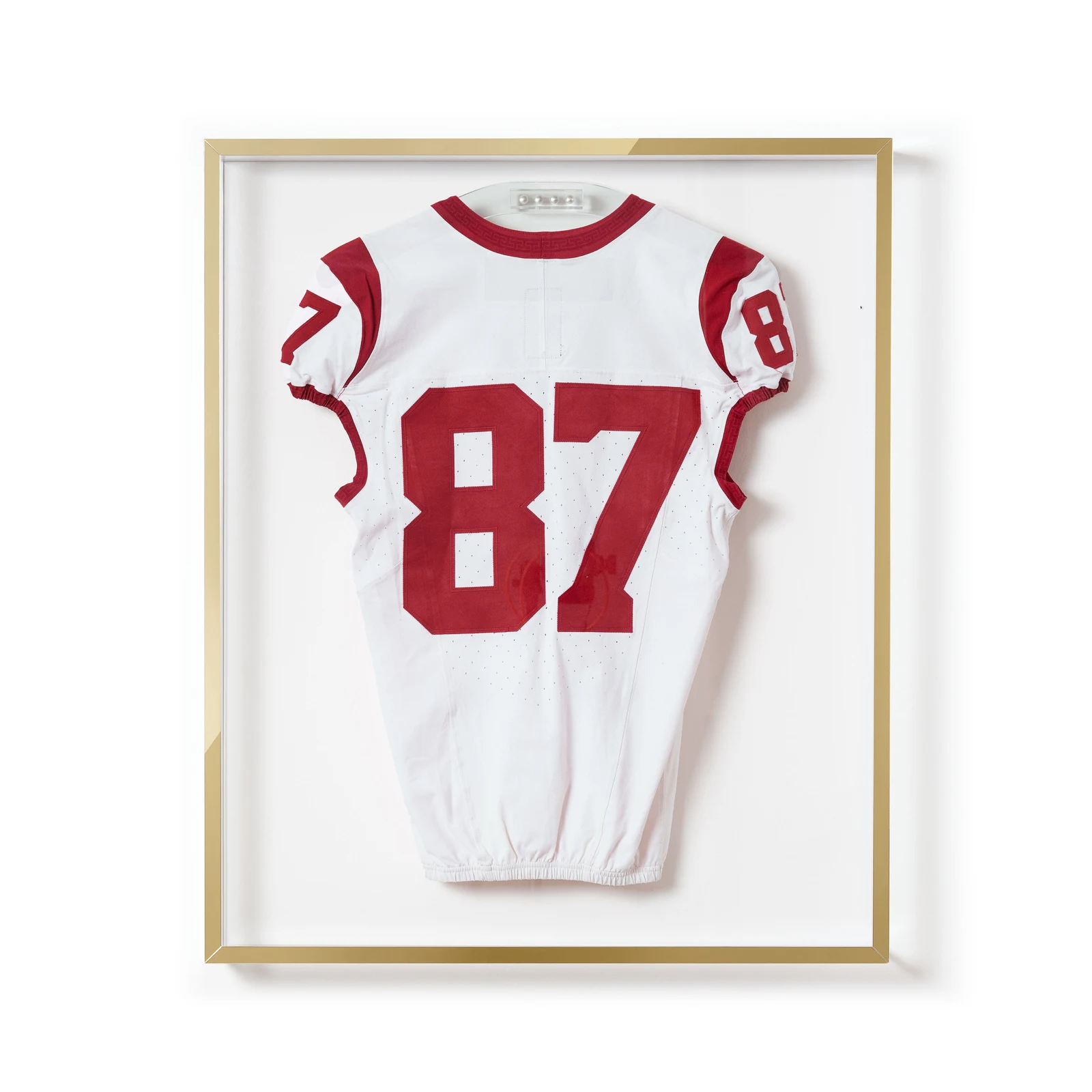 Luxury Jersey Display with Mirrored Acrylic by Wexel Art.