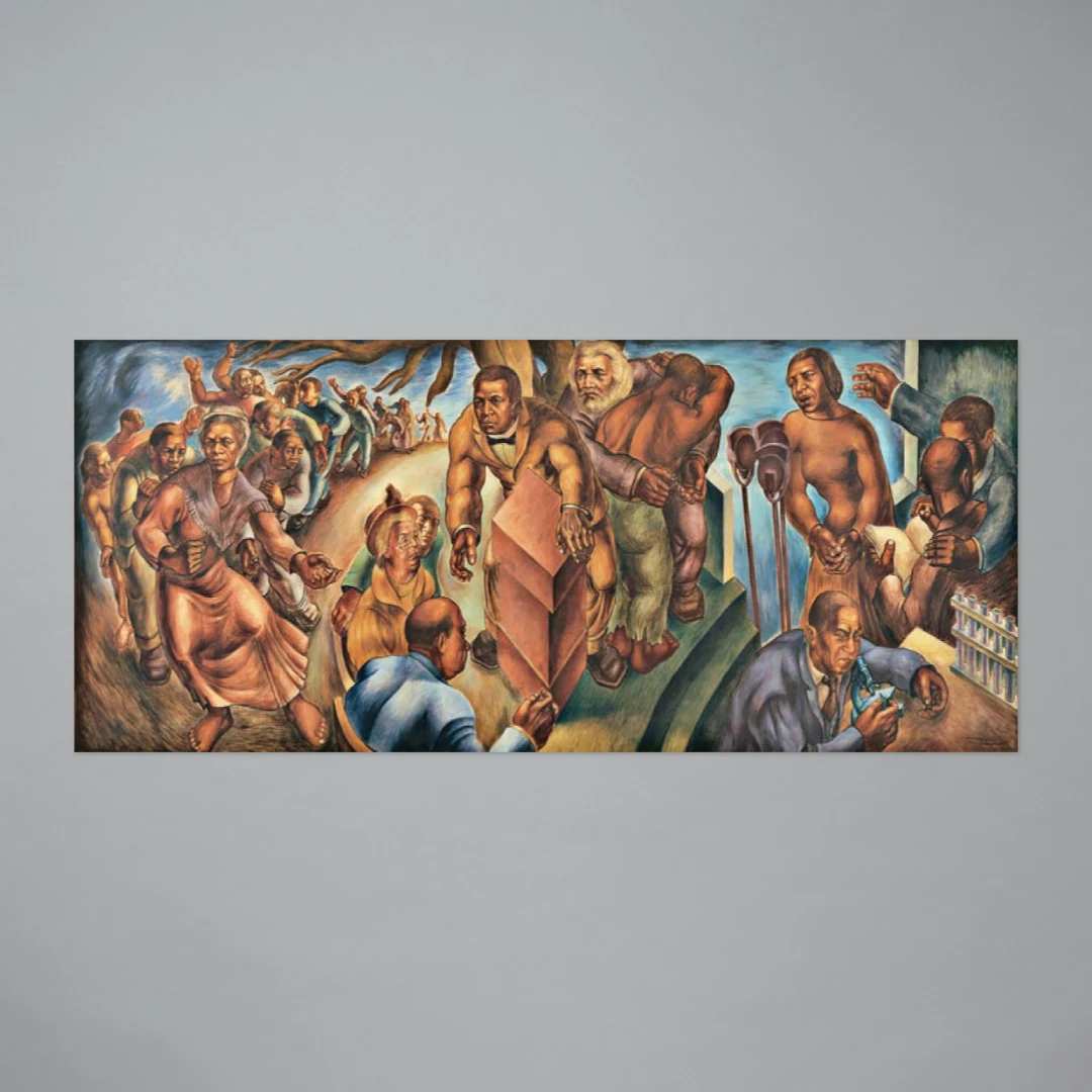 Charles White "Progress of the American Negro" Postcard by 1-100190.