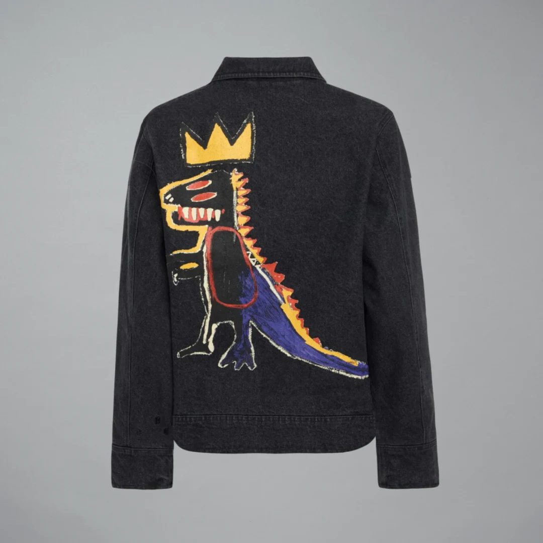 Jean-Michel Basquiat "Pez Dispenser" Denim Jacket by 1-100968.