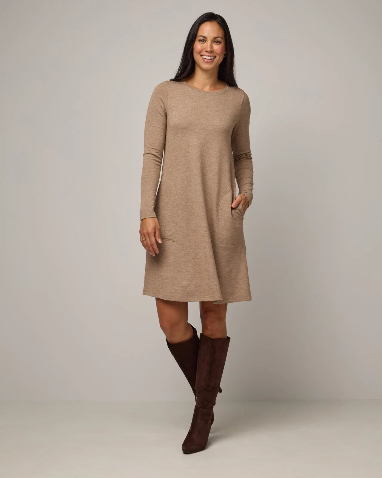 Eliza Swing Dress by wool&.
